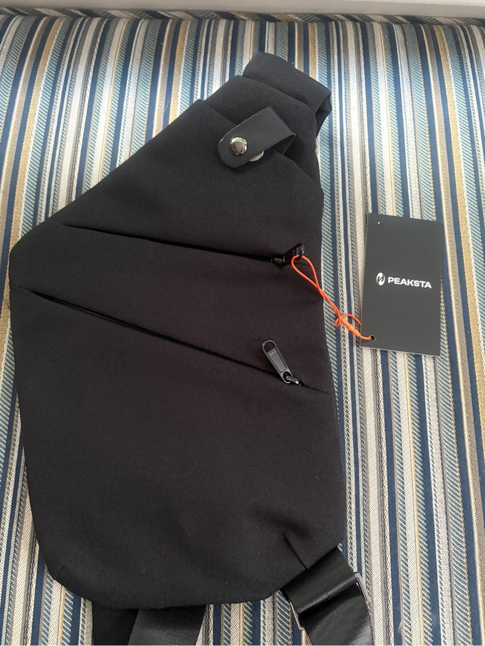 Black Crossbody Sling Bag